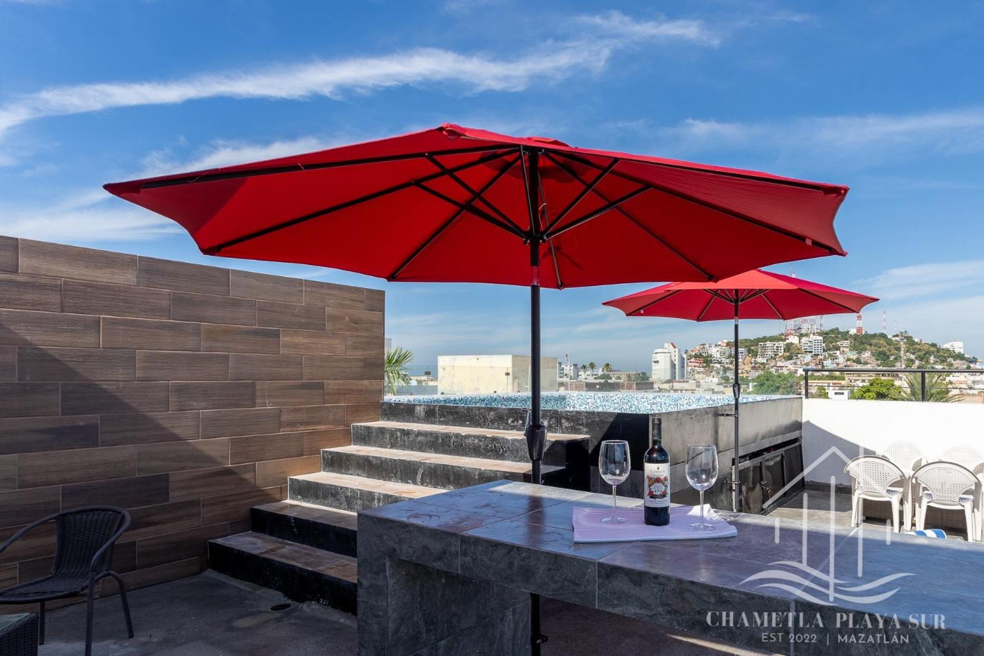 New & Comfy, 5 Star Area, Walk 2 Beach, Pool, Views, King Bed Mazatlán Kültér fotó